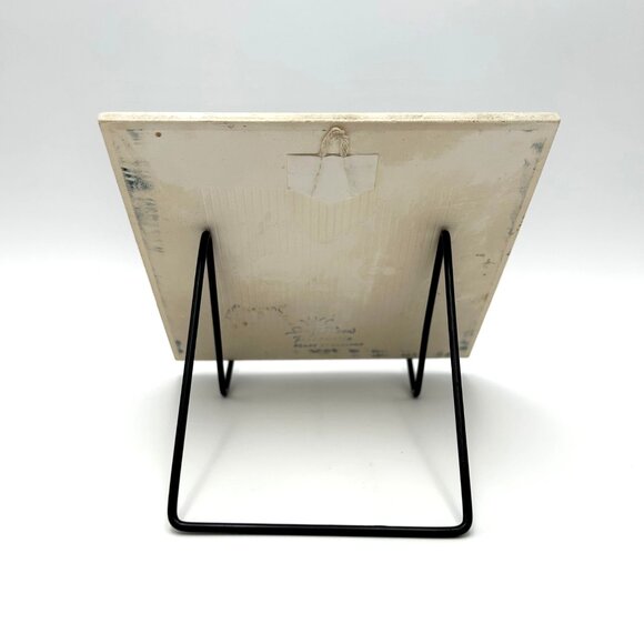 6" Delft Blue Holland Ceramic Tile With Windmill & Scenic Design - Picture 4 of 10